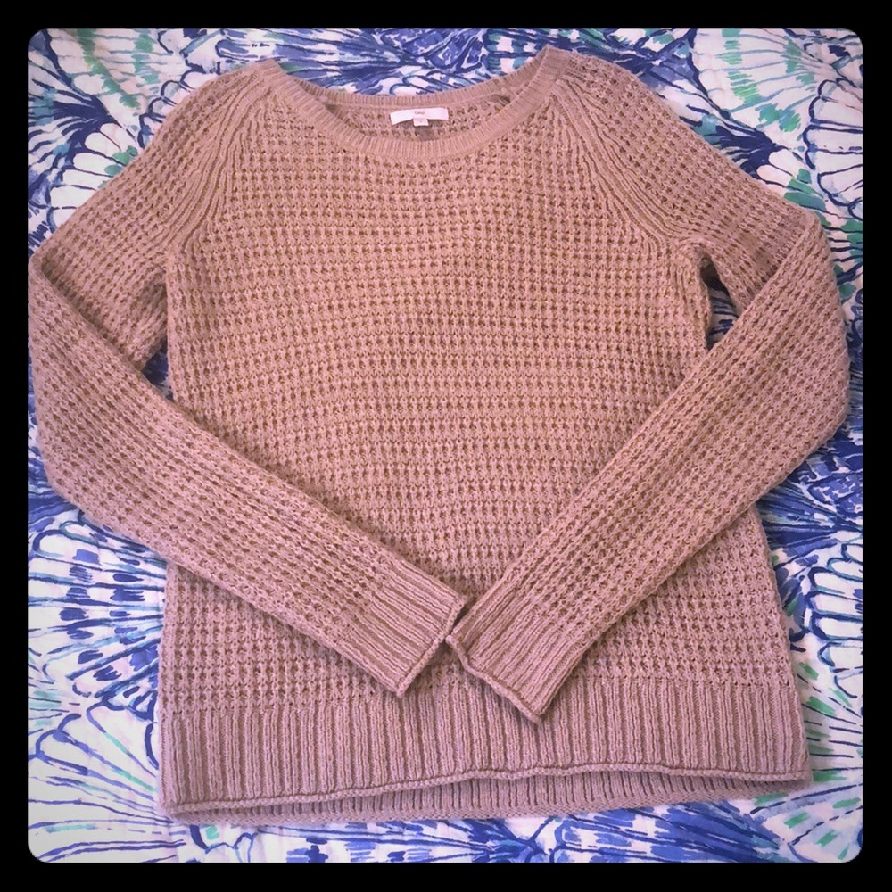 GAP beige/light brown knit sweater